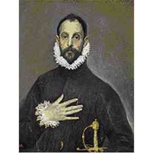 Click para ampliar. Pulsa en el nombre para ver la ficha. el caballero de la mano en el pecho