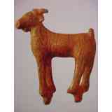 Click para ampliar. Pulsa en el nombre para ver la ficha. Cabrita de bronce de Aliseda (Cáceres)