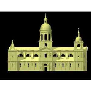 Click para ampliar. Pulsa en el nombre para ver la ficha. Catedral de Valladolid lateral