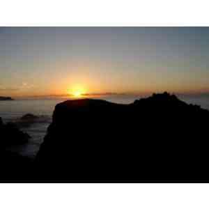 Click para ampliar. Pulsa en el nombre para ver la ficha. Descenso del Sol en los finisterres atlánticos