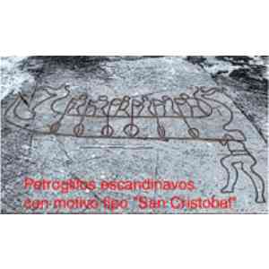 Click para ampliar. Pulsa en el nombre para ver la ficha. PETROGLIFO ESCANDINAVO CON MOTIVO