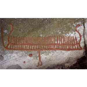 Click para ampliar. Pulsa en el nombre para ver la ficha. PETROGLIFO SUECO CON MOTIVO