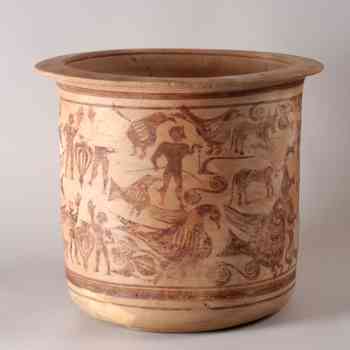 Click para ampliar. Pulsa en el nombre para ver la ficha. Celtíberos 2005. Kalathos del arado