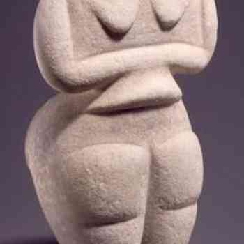 Click para ampliar. Pulsa en el nombre para ver la ficha. Estatuilla femenina de mármol, Cícladas.