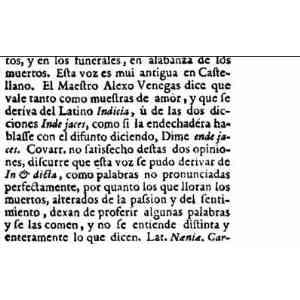 Click para ampliar. Pulsa en el nombre para ver la ficha. Drae 1734