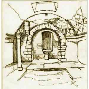 Click para ampliar. Pulsa en el nombre para ver la ficha. Santa Eulalia de Bóveda. Imagen de su interior