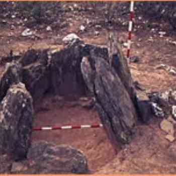 Click para ampliar. Pulsa en el nombre para ver la ficha. Santiago de Alcántara: dolmen de Baldío Gitano