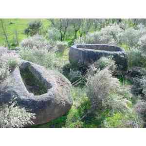 Click para ampliar. Pulsa en el nombre para ver la ficha. Sepulcros antropomorfos de Los Barruecos