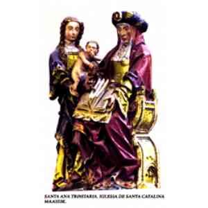 Click para ampliar. Pulsa en el nombre para ver la ficha. SANTA ANA TRINITARIA, IGLESIA DE SANTA CATALINA. MAASEI