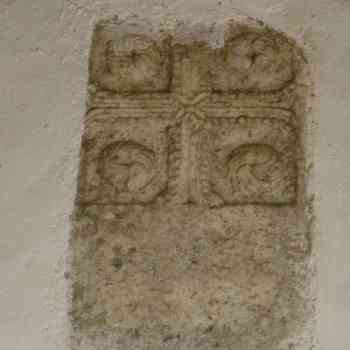 Click para ampliar. Pulsa en el nombre para ver la ficha. Escudo del Temple en Monfragüe