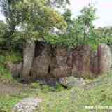 Click para ampliar. Dólmen Cueva del Moro - La Roca de la Sierra (Badajoz)