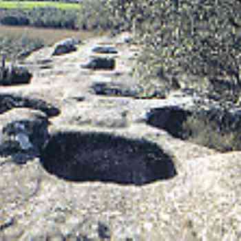 Click para ampliar. Pulsa en el nombre para ver la ficha. Piedra de los Moros, Ayera