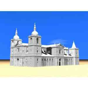 Click para ampliar. Pulsa en el nombre para ver la ficha. Catedral de Valladolid sin cúpula central