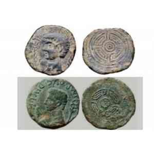 Click para ampliar. Pulsa en el nombre para ver la ficha. Moneda del Convento Lucense I