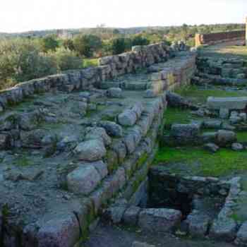 Click para ampliar. Pulsa en el nombre para ver la ficha. Muralla romana de Egitania