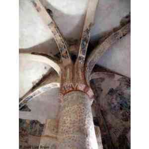 Click para ampliar. Pulsa en el nombre para ver la ficha. San Baudelio de Berlanga, detalle Columna central