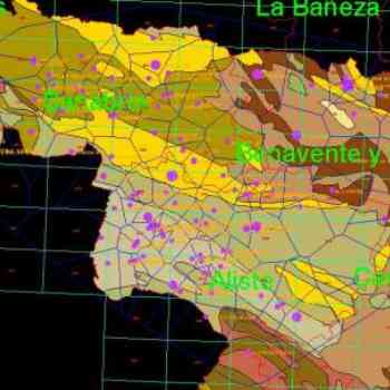 Click para ampliar. Pulsa en el nombre para ver la ficha. Distribución Castros NW Zamora