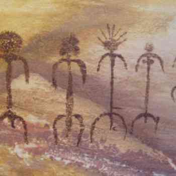 Click para ampliar. Pulsa en el nombre para ver la ficha. Pinturas rupestres de Monfragüe