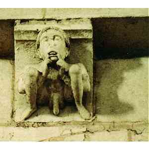 Click para ampliar. Pulsa en el nombre para ver la ficha. canecillo, poitiers.