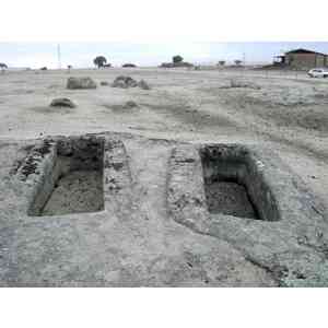 Click para ampliar. Pulsa en el nombre para ver la ficha. Sepulturas visigodas del