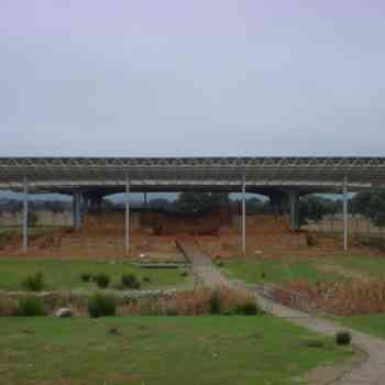 Click para ampliar. Pulsa en el nombre para ver la ficha. Cancho Roano: vista frontal.