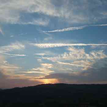 Click para ampliar. Pulsa en el nombre para ver la ficha. Sierra de Gata (CC): puesta de sol.