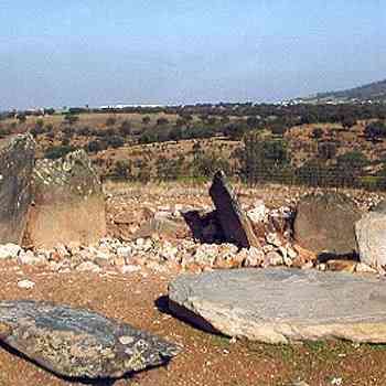 Click para ampliar. Pulsa en el nombre para ver la ficha. Dolmen Lagunita III-Santiago de Alcántara-Cáceres
