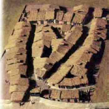 Click para ampliar. Pulsa en el nombre para ver la ficha. Poblado de La Hoya. Maqueta