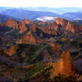 Click para ampliar. Pulsa en el nombre para ver la ficha. Las Médulas
