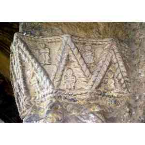 Click para ampliar. Pulsa en el nombre para ver la ficha. Santa María del Naranco. Capitel