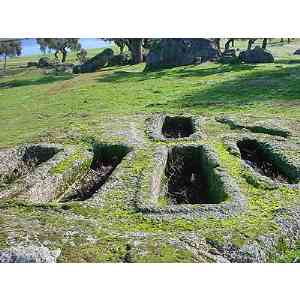 Click para ampliar. Pulsa en el nombre para ver la ficha. Necrópolis visigoda de Arroyo de la Luz. Grupo de