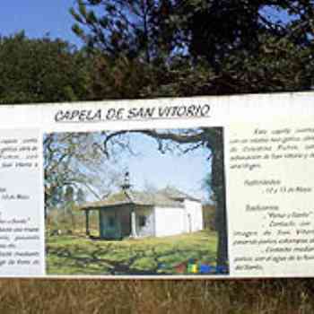 Click para ampliar. Pulsa en el nombre para ver la ficha. Ermita de San Vitorio