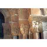 Click para ampliar. Pulsa en el nombre para ver la ficha. Detalle capiteles de la Iglesia de Fuensauco