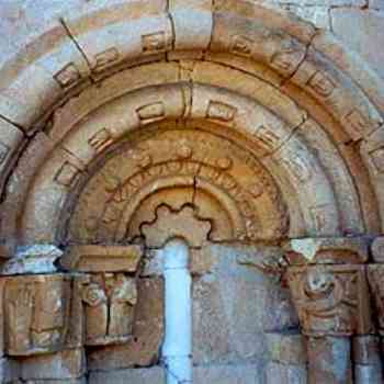 Click para ampliar. Pulsa en el nombre para ver la ficha. San Pantaleón de Losa - Diez reyes atlantes.