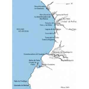 Click para ampliar. Pulsa en el nombre para ver la ficha. Tartesos. Golfo de Cádiz.