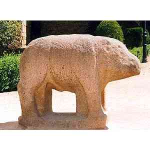 Click para ampliar. Pulsa en el nombre para ver la ficha. Verraco. Castro de Las Cogotas. 1