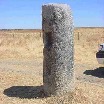 Click para ampliar. Pulsa en el nombre para ver la ficha. Vía de la Plata: Miliario Correo