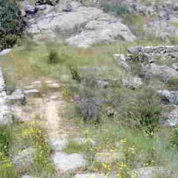 Puente romano Cal y Canto sobre el Voltoya
