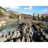 Click para ampliar. Pulsa en el nombre para ver la ficha. Puente medieval de yesa o de los roncaleses.