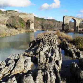Click para ampliar. Pulsa en el nombre para ver la ficha. Puente medieval de yesa o de los roncaleses.