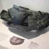 Click para ampliar. Caldero de bronce del Castro de Leiro-Besomaño