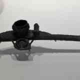 Click para ampliar. Bronce votivo sacrificial de Lalín