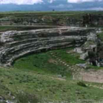 Click para ampliar. Pulsa en el nombre para ver la ficha. Teatro Romano de la Ciudad de Clunia