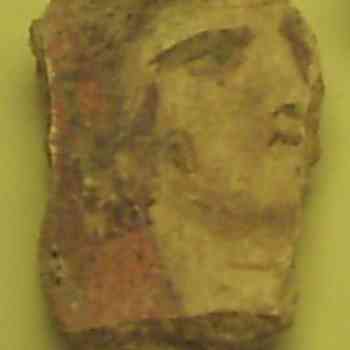 Click para ampliar. Pulsa en el nombre para ver la ficha. Cádiz: fragmento de pintura mural romana