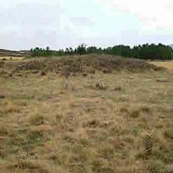 Click para ampliar. Pulsa en el nombre para ver la ficha. túmulo 2 de Jaramillo Quemado (BURGOS)