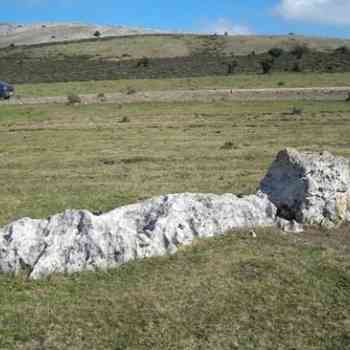 Nuevo menhir en Andía (NAVARRA)