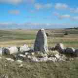 Click para ampliar. túmulo de La Polera (BURGOS)
