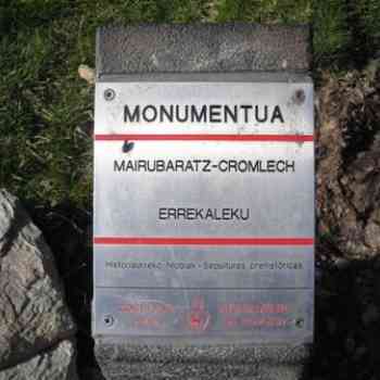 Click para ampliar. Pulsa en el nombre para ver la ficha. placa en cromlechs de Errekaleku (NAVARRA)