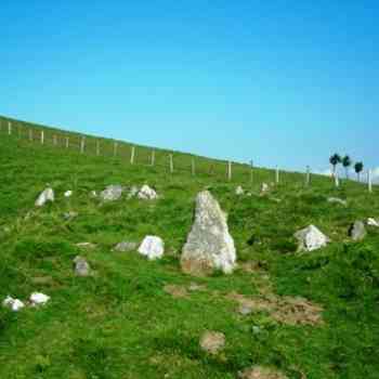 Click para ampliar. Pulsa en el nombre para ver la ficha. cromlech de Errekaleku (NAVARRA)