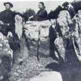 Excavación del dolmen de Jentillarri en 1917 